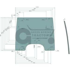 Windscreen for John Deere