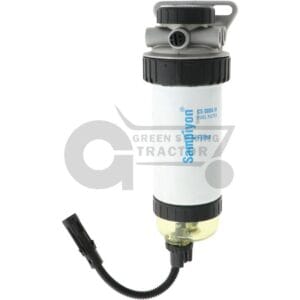 Fuel filter, complete for John Deere RE529641