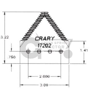 Section, Gold'n Cut for John Deere
