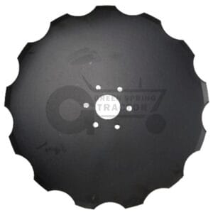 17" notched coulter to fit John Deere 6 bolt. for John Deere
