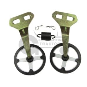 Rotating Scraper kit with poly coated scrapers. for John Deere AA35734, AA54726, BA28945