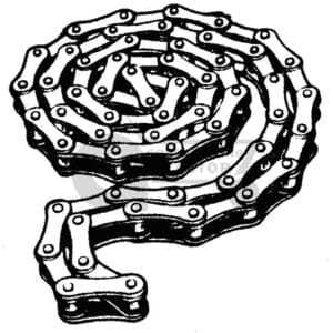 Finger P/Up Seed Mtr Chain for John Deere AA42795