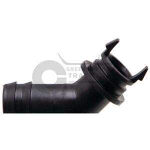 Angled threaded fitting for John Deere R123586
