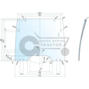 Windscreen for John Deere R264822