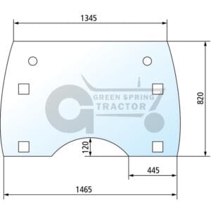 Windscreen for John Deere AL210039