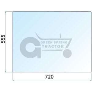 Window glass for John Deere Z76051