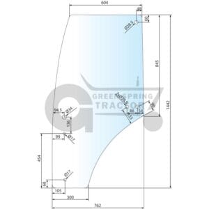 Door screen for John Deere R198624, SU27314
