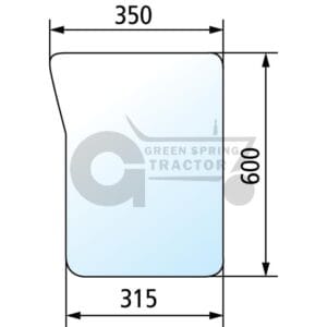 Windscreen for John Deere R199280, SU29332