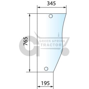 Windscreen bottom for John Deere ER200620