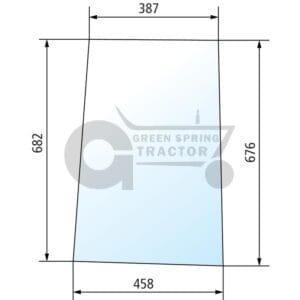 Side window for John Deere L32954