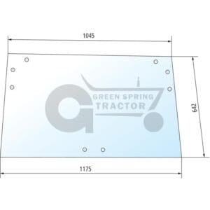 Rear screen for John Deere