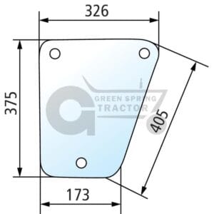Dividing screen for John Deere L57280