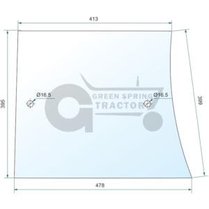 Door screen for John Deere L57905