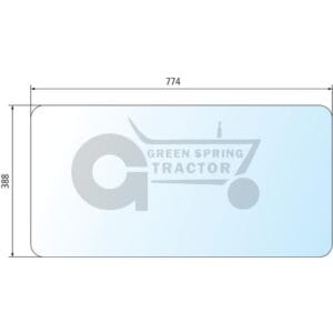 Rear screen for John Deere