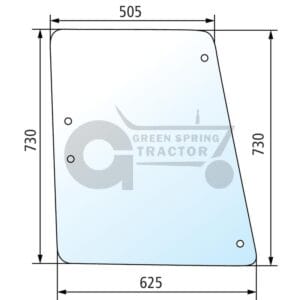 Side window for John Deere L61159