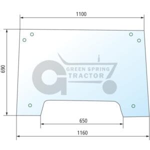 Windscreen for John Deere
