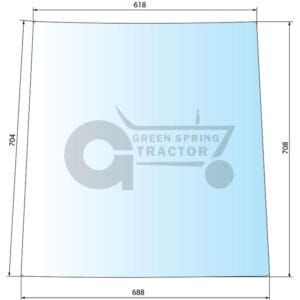 Door screen for John Deere L30620, L39250, R50755