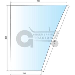 Windscreen for John Deere L31702, L62576, R50754
