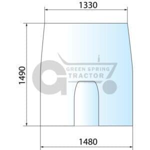 Windscreen for John Deere R135977