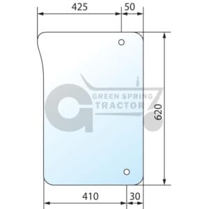Windshield for John Deere L171333, L213349