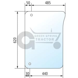 Windshield for John Deere L171334, L213350