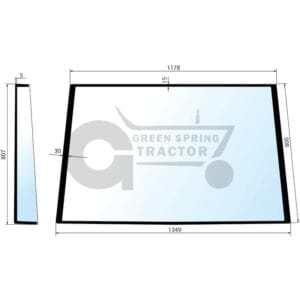 Windscreen for John Deere R114807, R96187