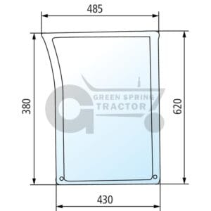 Windscreen for John Deere R96196