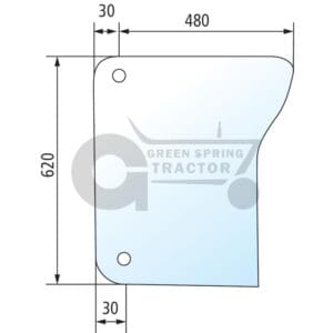Dividing screen for John Deere L78534