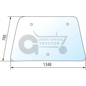 Windscreen for John Deere L216542, L78733