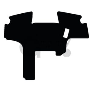 Velour floor mat for John Deere