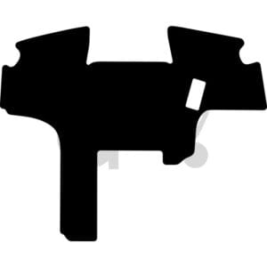 Velour floor mat for John Deere