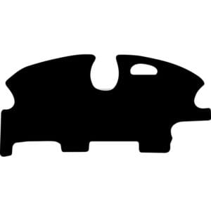 Velour floor mat for John Deere