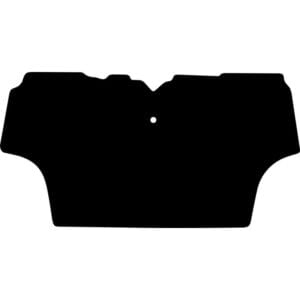 Rubber floor mat for John Deere