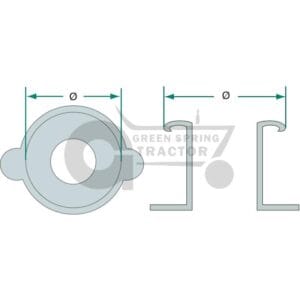 Radiator cap for John Deere AT173610