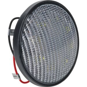 Tigerlights Led Sealed Round Light With Oem Style Lens for John Deere 125, 14, 170, 24, 3375, 3400,