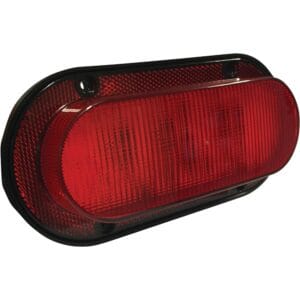Tigerlights Led Red Oval Tail Light for John Deere 5440, 5460, 5720, 5730, 5820, 5830